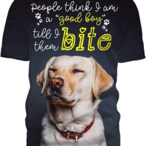 Bad Dog - All Over Apparel - T-Shirt / S - www.secrettees.com