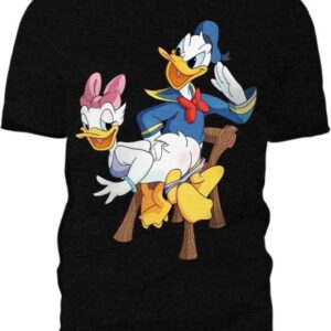 Donald & Daisy Sculaccia - All Over Apparel - T-Shirt / S - www.secrettees.com