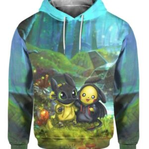 Friendship Forest - All Over Apparel - Hoodie / S - www.secrettees.com