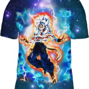 Goku And Transformation - All Over Apparel - T-Shirt / S - www.secrettees.com