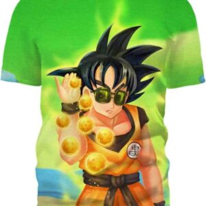 Goku Salt Bae - All Over Apparel - T-Shirt / S - www.secrettees.com