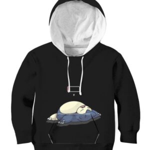 Low Battery Snorlax - All Over Apparel - Kid Hoodie / S - www.secrettees.com