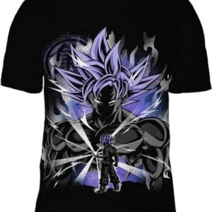 The Terrifying Goku - All Over Apparel - T-Shirt / S - www.secrettees.com