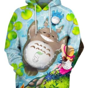 Totoro Swim - All Over Apparel - Hoodie / S - www.secrettees.com