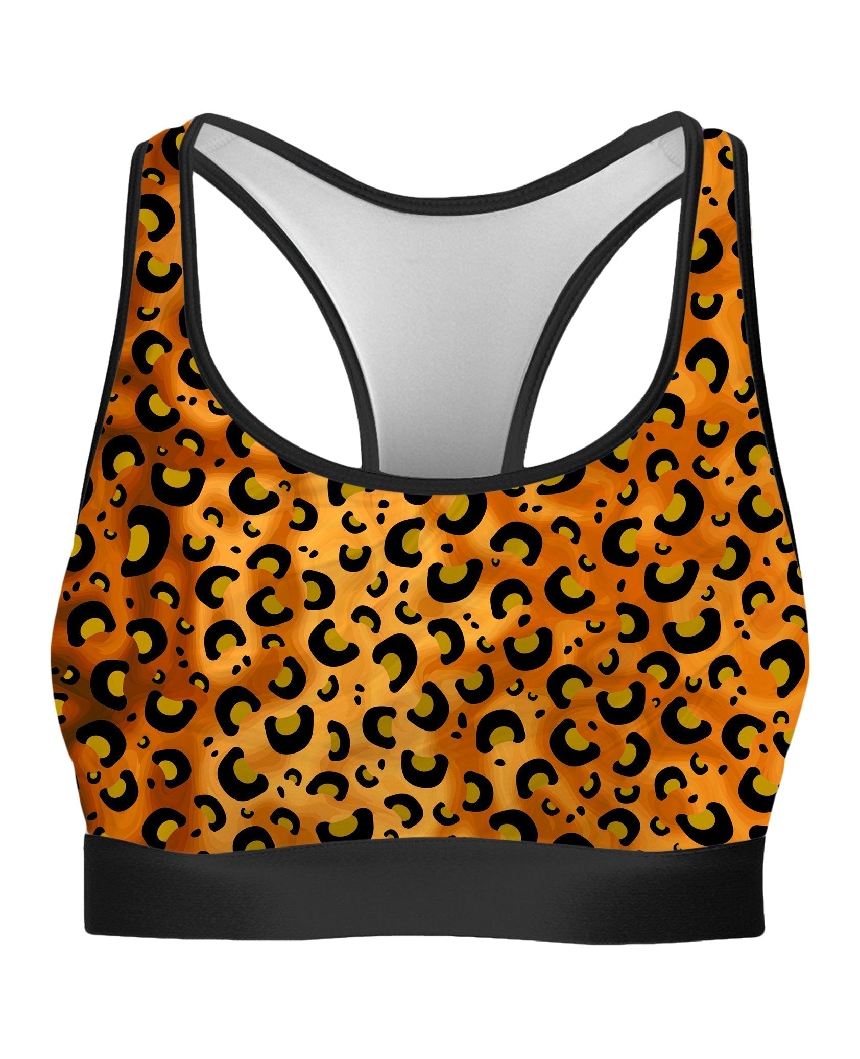 Cheetah Print Rave Bra - 3D All over print